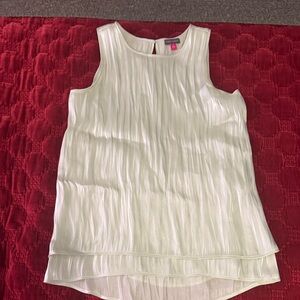 Vince Camuto Light Green Sleeveless Top